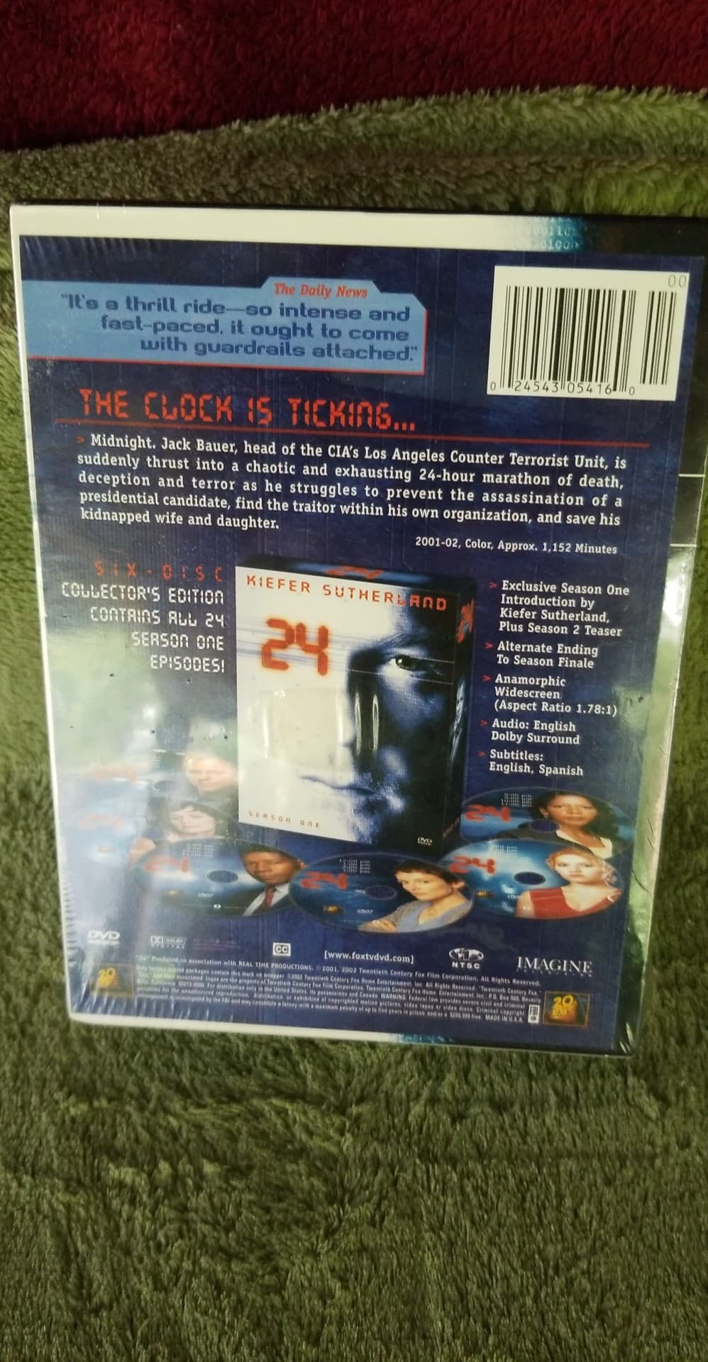 24: Season 1 (DVD, 2002)