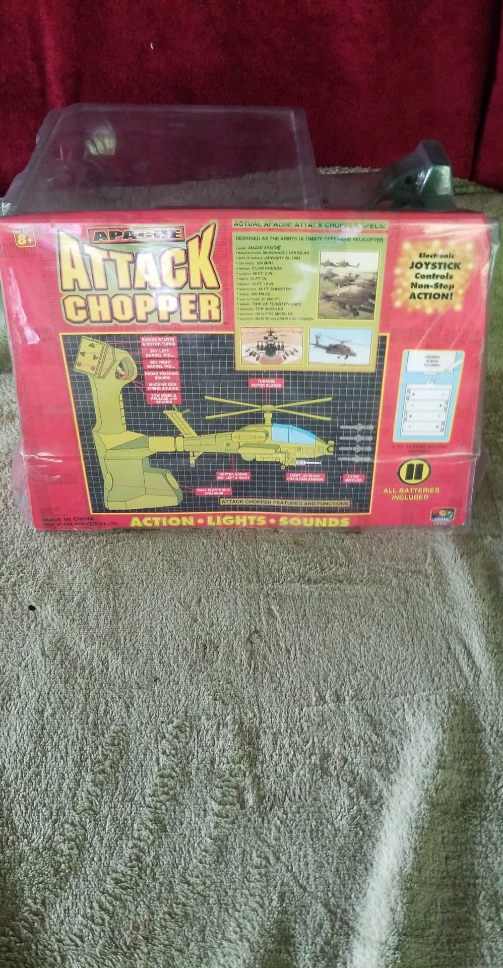 APACHE ATTACK CHOPPER NEW IN BOX