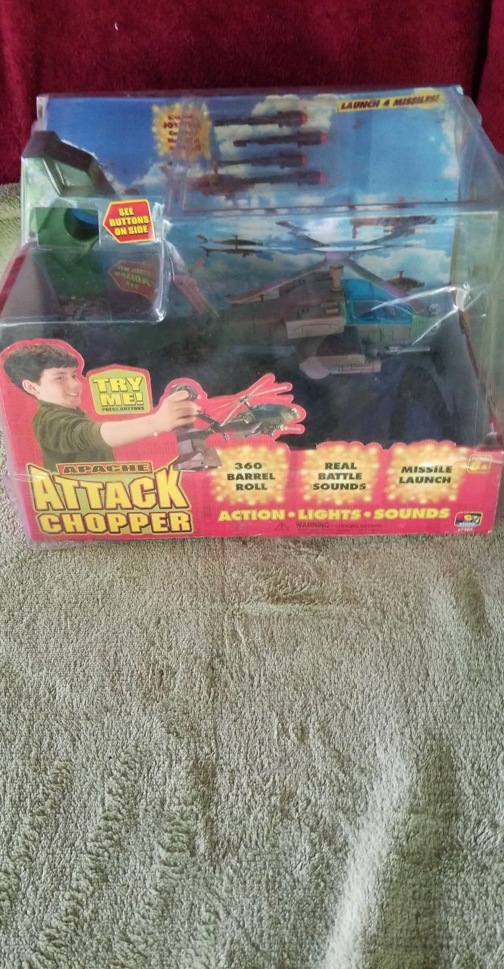 APACHE ATTACK CHOPPER NEW IN BOX