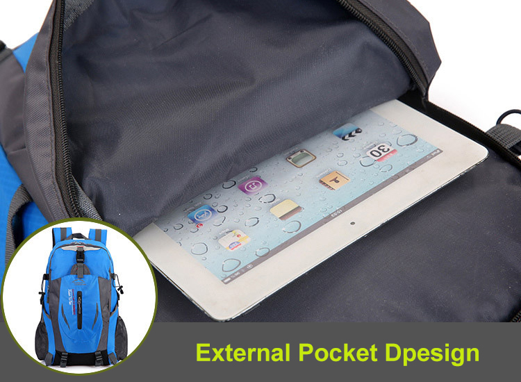 40L Men Women Travel Backpack Rucksack Camping Laptop Hiking School