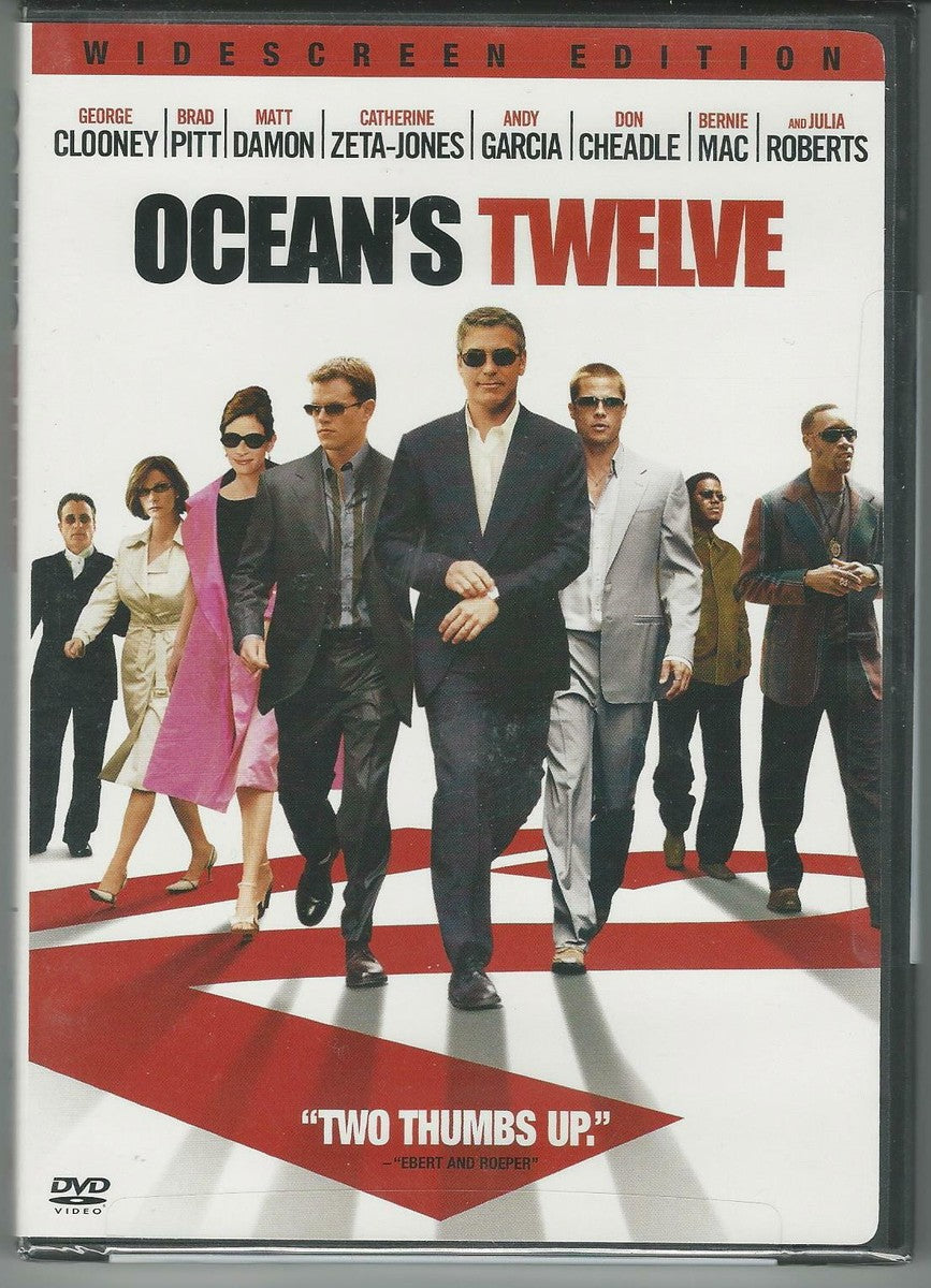Ocean's Twelve (DVD, 2005, Widescreen)