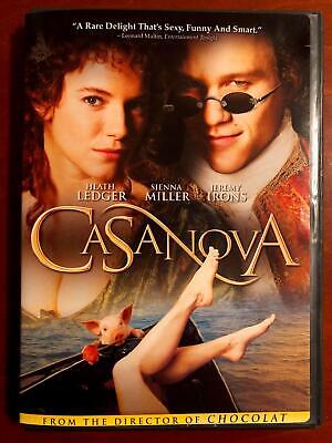 Casanova (DVD, 2006) Heath Ledger