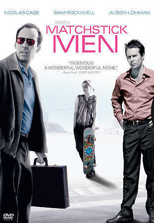 Matchstick Men (DVD, 2004, 24677) Nicolas Cage, Sam Rockwell